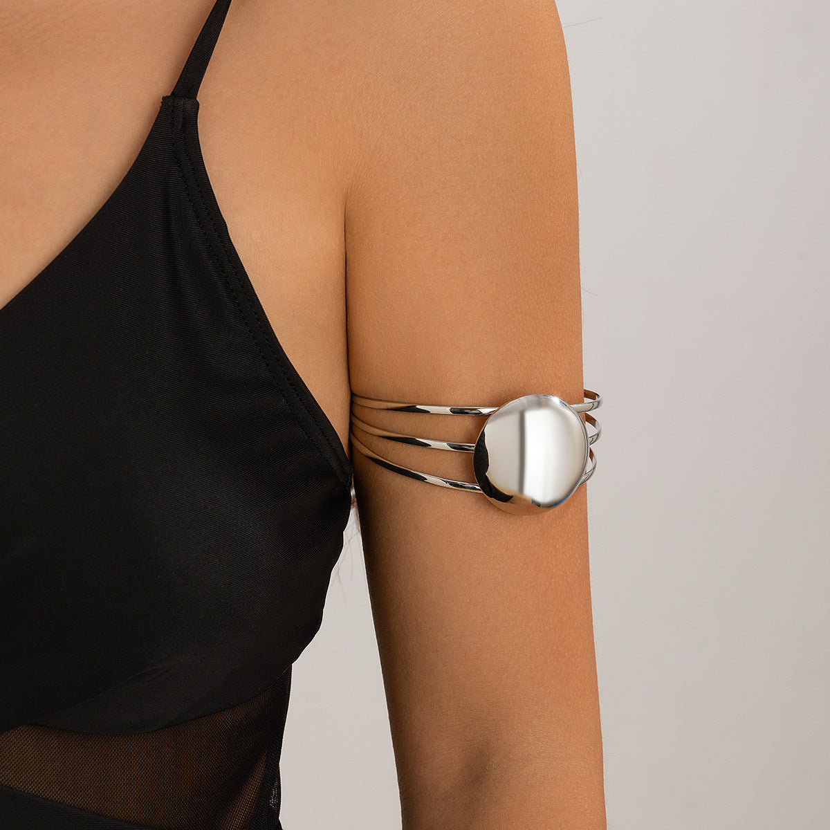 Pulsera de brazo de pan de tres capas 