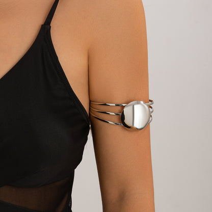 Pulsera de brazo de pan de tres capas 