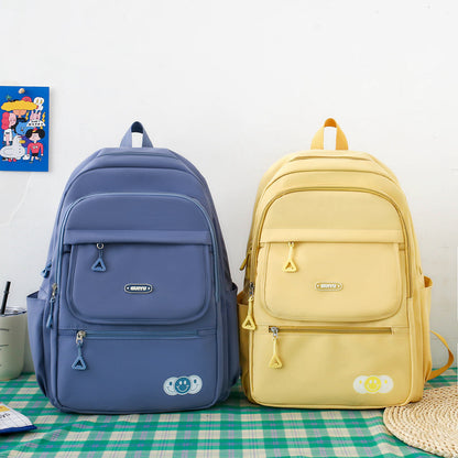 Mochila de gran capacidad de 4 piezas para estudiantes de secundaria 