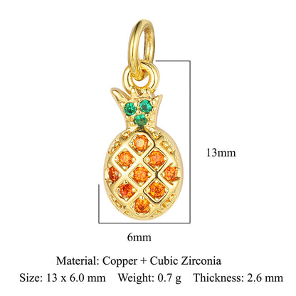 Virgin of the Cross Copper Zircon Pendant