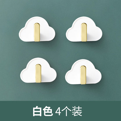 Cloud L-Shaped No-Trace Adhesive Hook