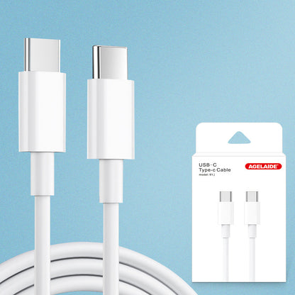 2m Dual Type-C Fast Charging Cable Huawei Apple