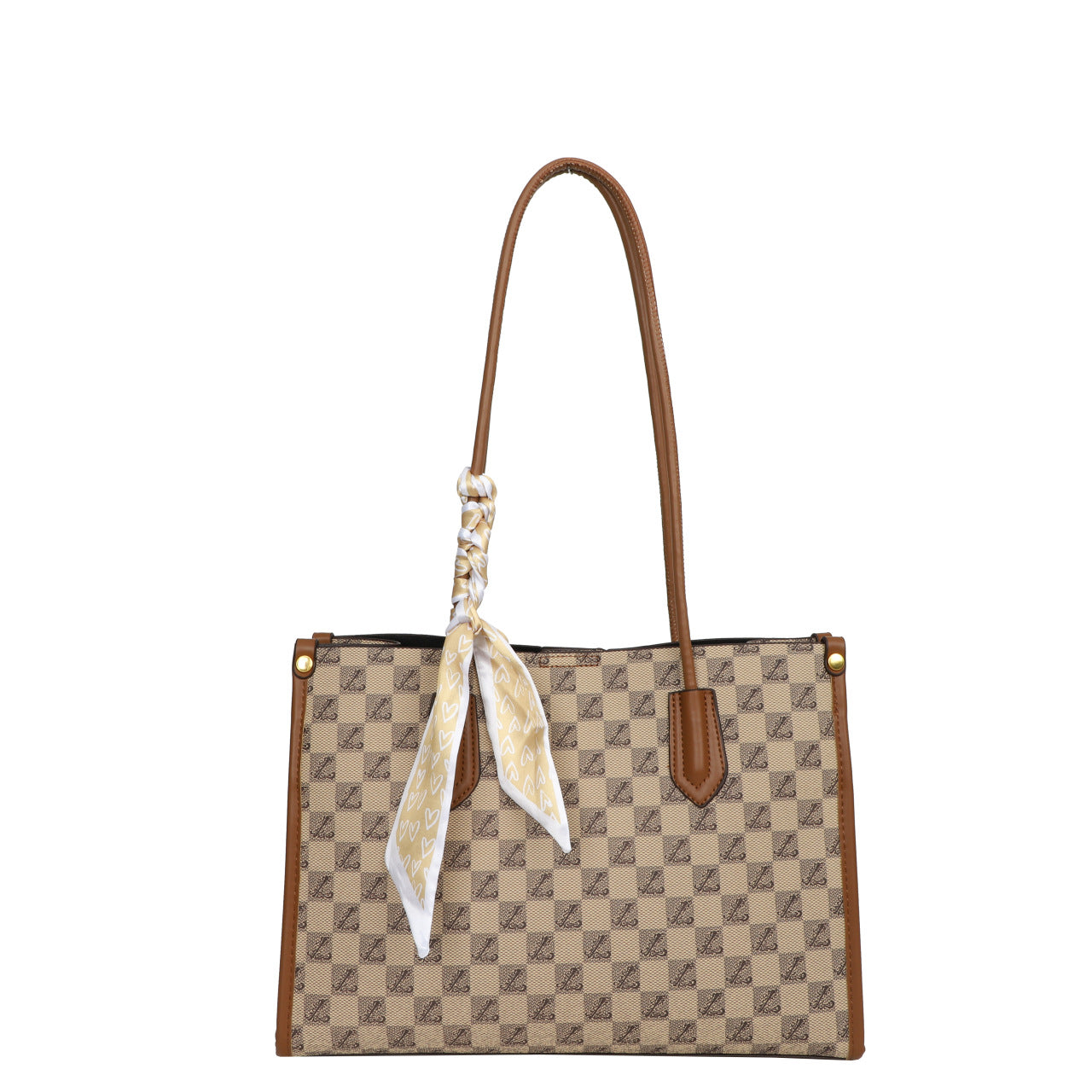 Classic printed tote bag