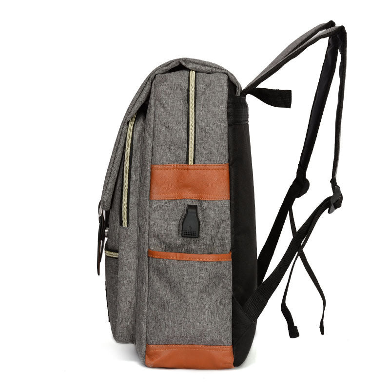 Vintage Outdoor Canvas Travel Backpack