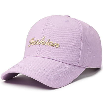 Letter Embroidered High-Quality Sun Protection Baseball Cap