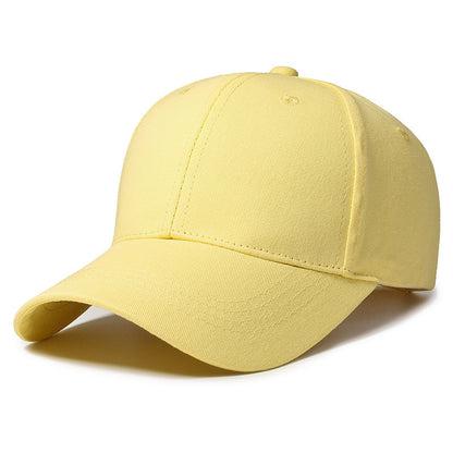 Plain Logo Embroidered Sun Protection Cap