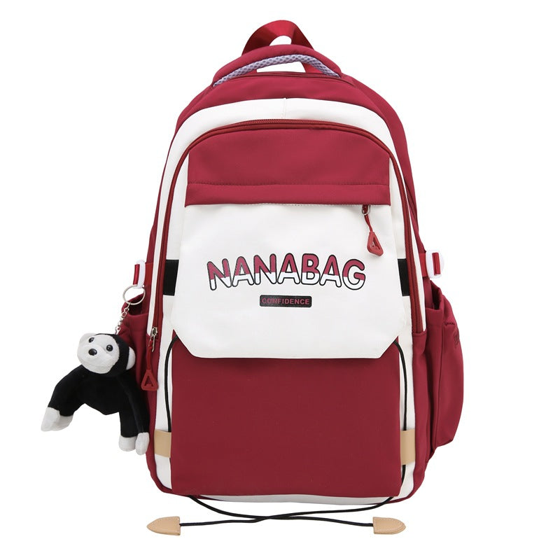 Junior high school student school bag large capacity backpack