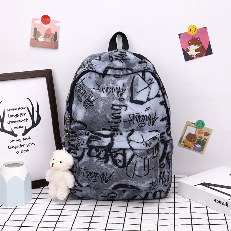 Fashion backpack women's fashion schoolbag