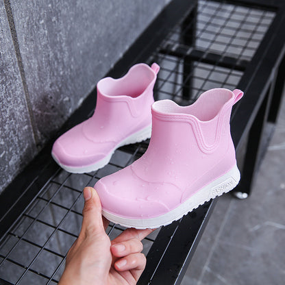 Fashion rain shoes for girls