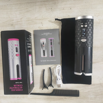 Household rechargeable curling iron