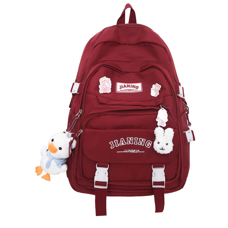 New large capacity student light weight backpack