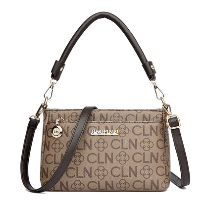 New printed alphabet women's bag