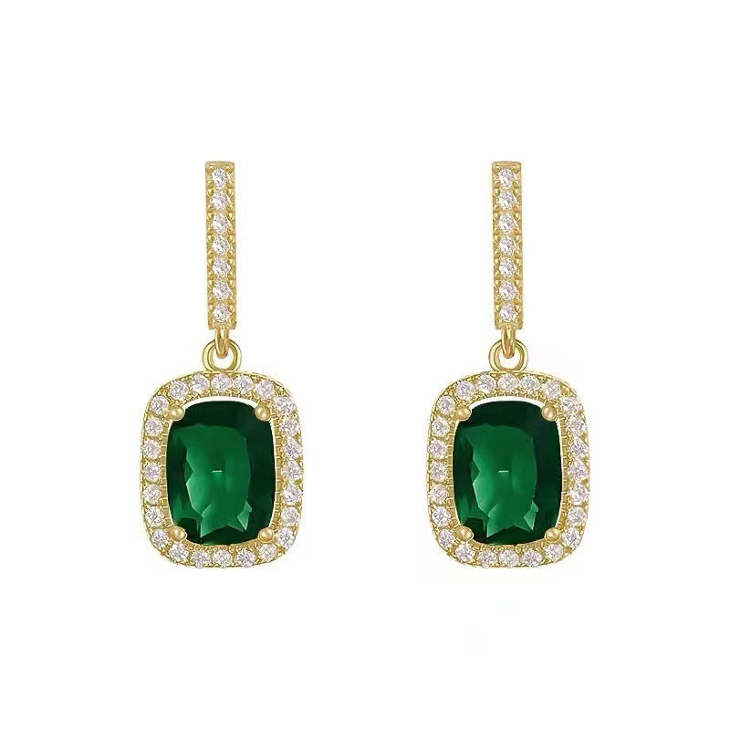 Emerald earrings