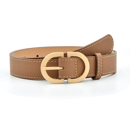 Versatile women's belt trend