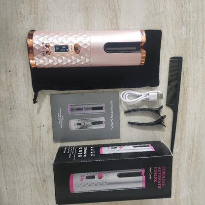 Household rechargeable curling iron