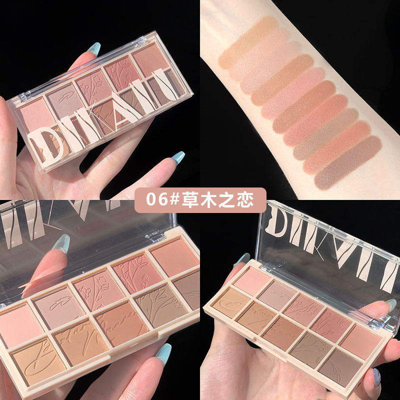 Paleta de sombras de ojos Stardust de 10 colores 