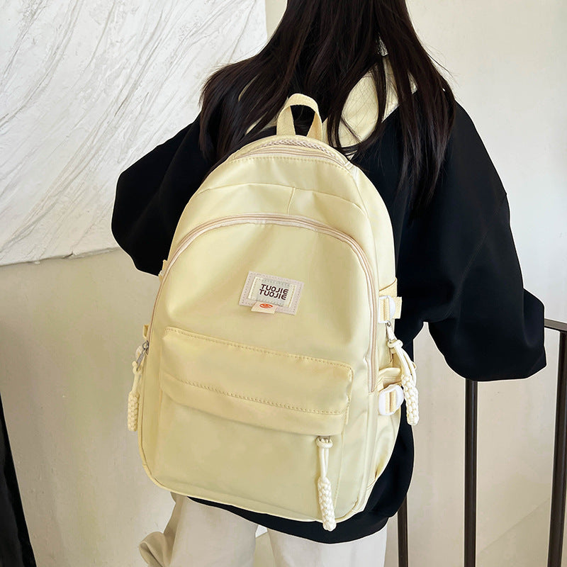 Large capacity backpack for high school and college students