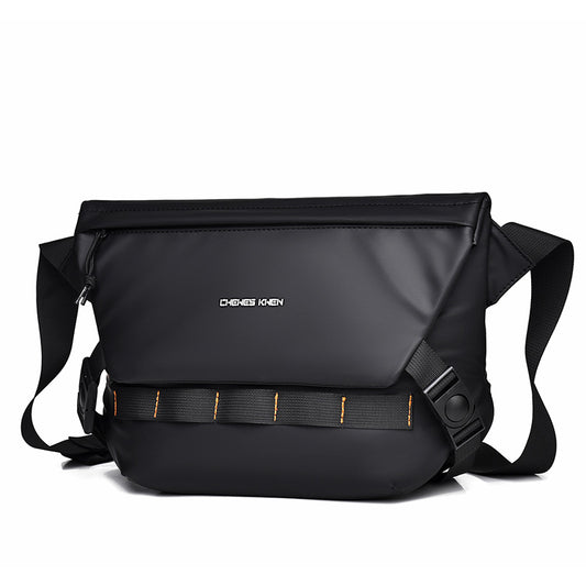 Multi-compartment fashion sports shoulder bag