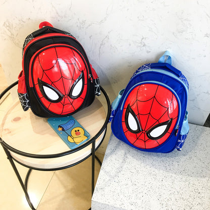 Spiderman children's cartoon schoolbag