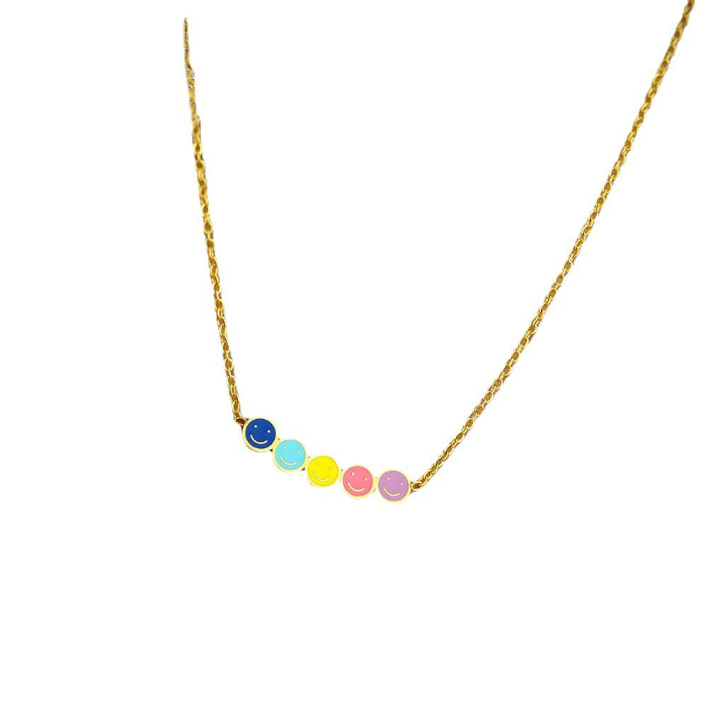 Colored mini necklace