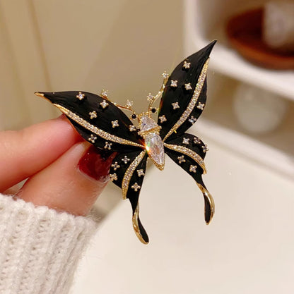 Black Butterfly Brooch