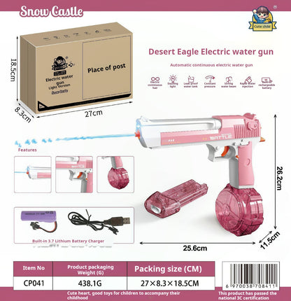 Large Capacity Rechargeable Auto Water Gun