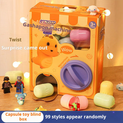 Mini Claw Machine Toy Blind Box Egg Set Kids Gift