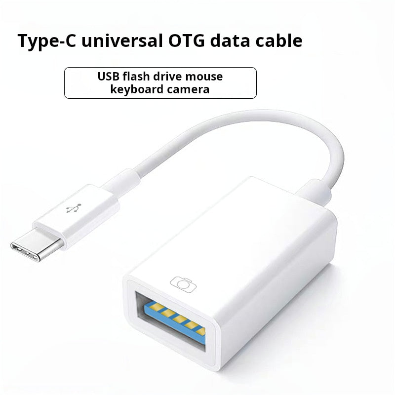 Card Reader: Type-C/Iphone to SD/TF and USB