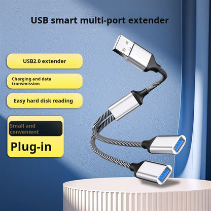 Multiport USB Type-C hub with charger, compatible with Apple 15