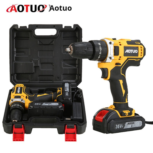 Cordless Drill Lithium Pistol Drill Electric Screwdriver