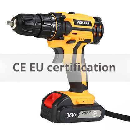 Cordless Lithium Drill Electric Screwdriver Set