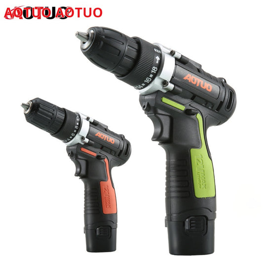 12V Lithium Cordless Drill Screwdriver Kit