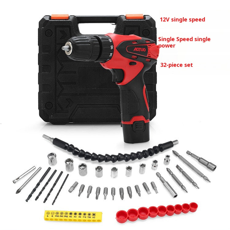 12V Lithium Cordless Drill Screwdriver Kit