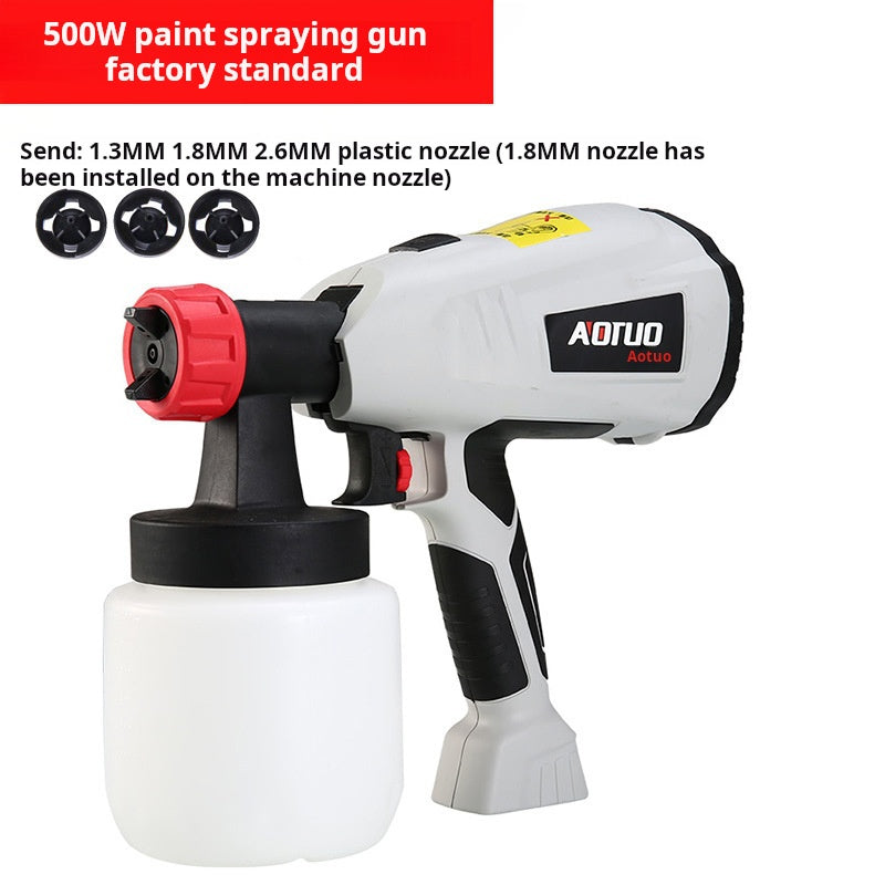 Electric Paint Spray Gun Latex/Oil Adjustable Spray