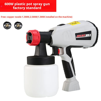 Aluminum Pot Paint Spray Gun Large Latex Chocolate DIY