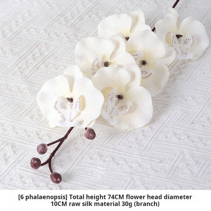 White artificial flowers