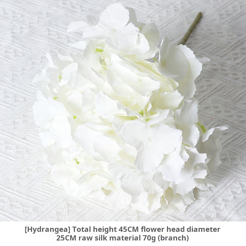 White artificial flowers