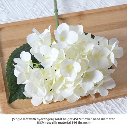 White artificial flowers