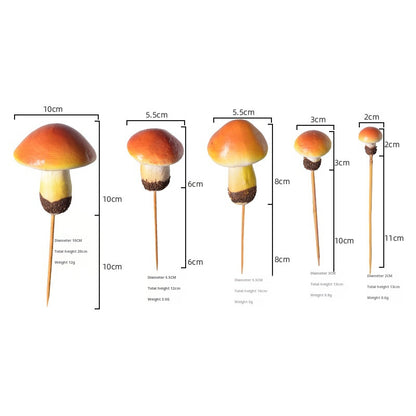 Simulation foam mushroom