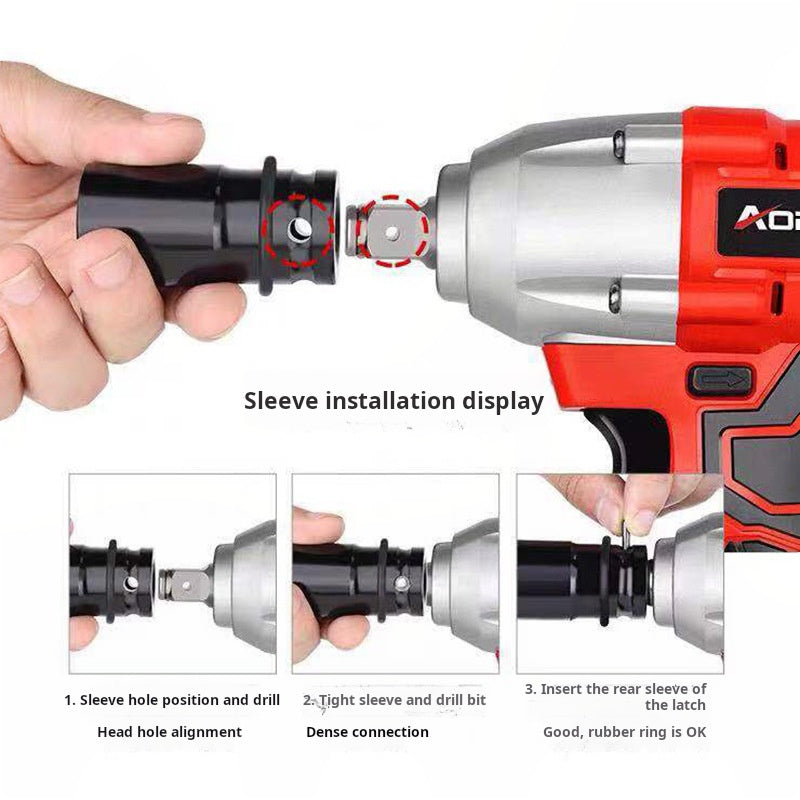 Extended Power Wrench Sockets Drill Accessory Set