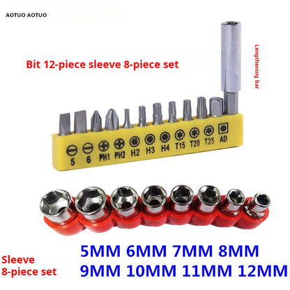 Sockets Set Drill Accessories Bit Set Extension Rod