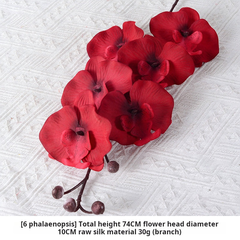 Burgundy themed artificial flowers