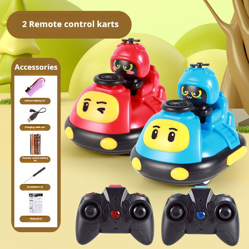 Electric Remote Control Car Toy: Two-Person Bumper Car Racing, Drifting Kart Racing Car, Supports Multiplayer Battles