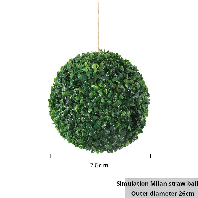 Simulation Milan grass ball