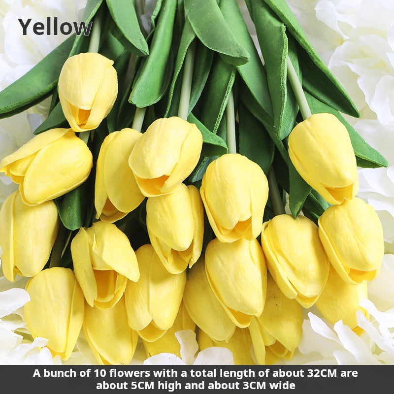 PU Tulip Artificial Flowers Wholesale