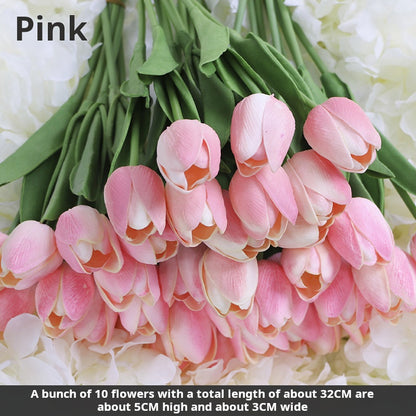 PU Tulip Artificial Flowers Wholesale