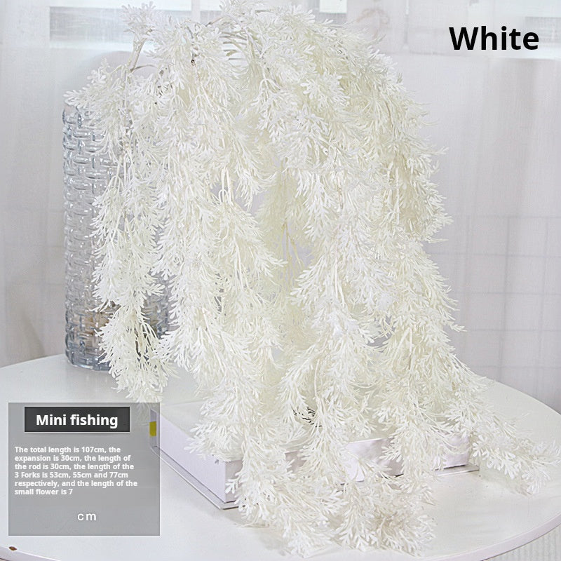 Mini rime wedding hanging artificial flower hanging