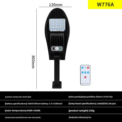 Solar street lights, garden wall lights