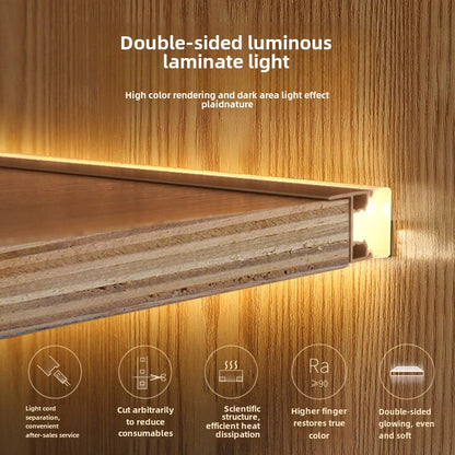 Solder-free card 18MM laminate light strip