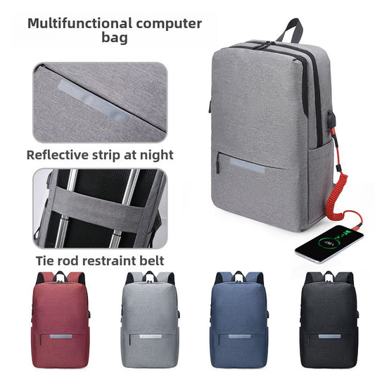 USB charging backpack large capacity fashion